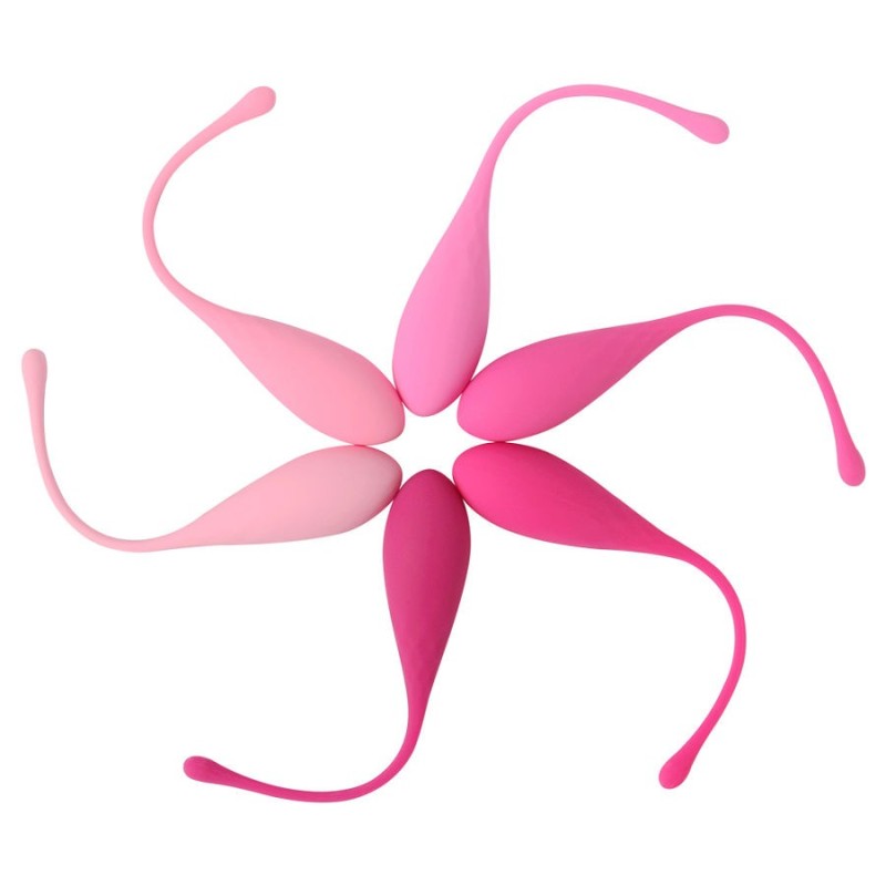 Leslie - Set Per Allenamento Muscoli Pelvici Kegel Fit 6 Pezzi - LESLIE - Ovetti Palline Sfere | erosidea.com