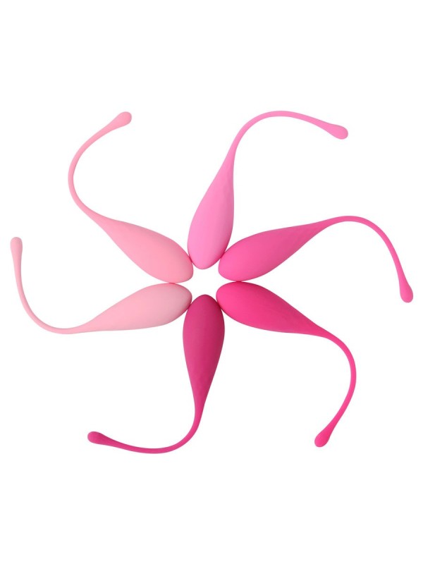 Leslie - Set Per Allenamento Muscoli Pelvici Kegel Fit 6 Pezzi - LESLIE - Ovetti Palline Sfere | erosidea.com
