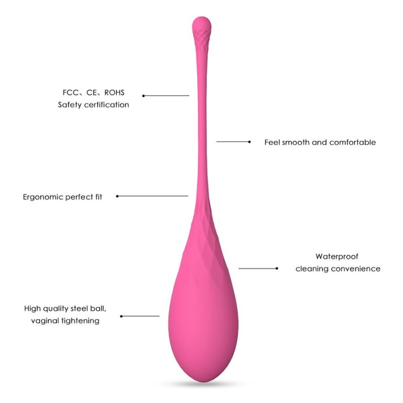Leslie - Set Per Allenamento Muscoli Pelvici Kegel Fit 6 Pezzi - LESLIE - Ovetti Palline Sfere | erosidea.com