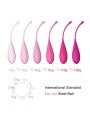 Leslie - Set Per Allenamento Muscoli Pelvici Kegel Fit 6 Pezzi - LESLIE - Ovetti Palline Sfere | erosidea.com