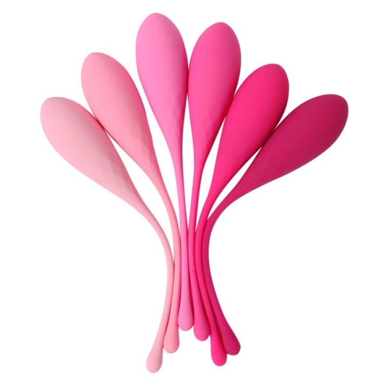 Leslie - Set Per Allenamento Muscoli Pelvici Kegel Fit 6 Pezzi - LESLIE - Ovetti Palline Sfere | erosidea.com