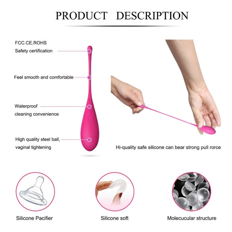 Leslie - Set Per Allenamento Muscoli Pelvici Kegel Fit 6 Pezzi - LESLIE - Ovetti Palline Sfere | erosidea.com