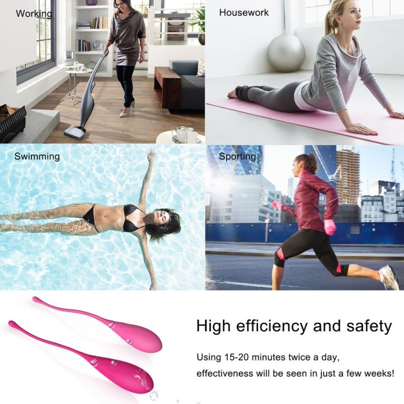 Leslie - Set Per Allenamento Muscoli Pelvici Kegel Fit 6 Pezzi - LESLIE - Ovetti Palline Sfere | erosidea.com