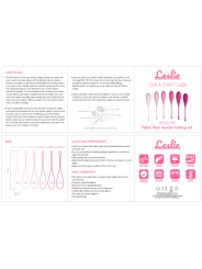 Leslie - Set Per Allenamento Muscoli Pelvici Kegel Fit 6 Pezzi - LESLIE - Ovetti Palline Sfere | erosidea.com