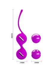 Pretty Love - Sfere Orgasmiche Kegel Stringi I Lilla - PRETTY LOVE FLIRTATION - Ovetti Palline Sfere | erosidea.com