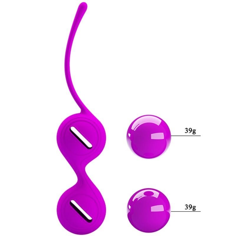 Pretty Love - Sfere Orgasmiche Kegel Stringi I Lilla - PRETTY LOVE FLIRTATION - Ovetti Palline Sfere | erosidea.com