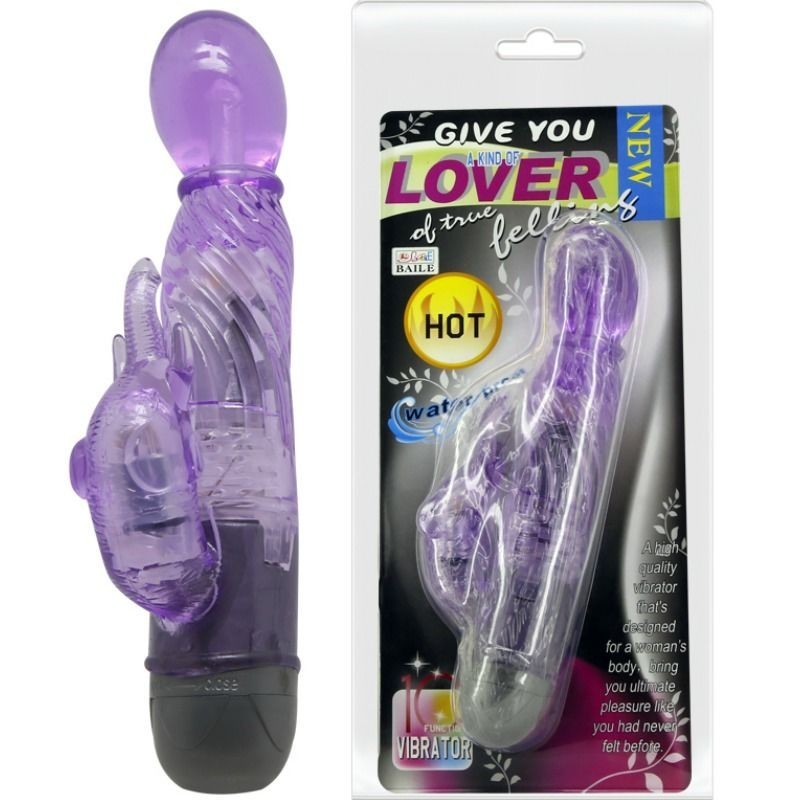 Vibratore Regalati Un Tipo Di Amante Con Rabbit Lilla 10 Modalit - BAILE VIBRATORS - Vibratori Rabbit | erosidea.com