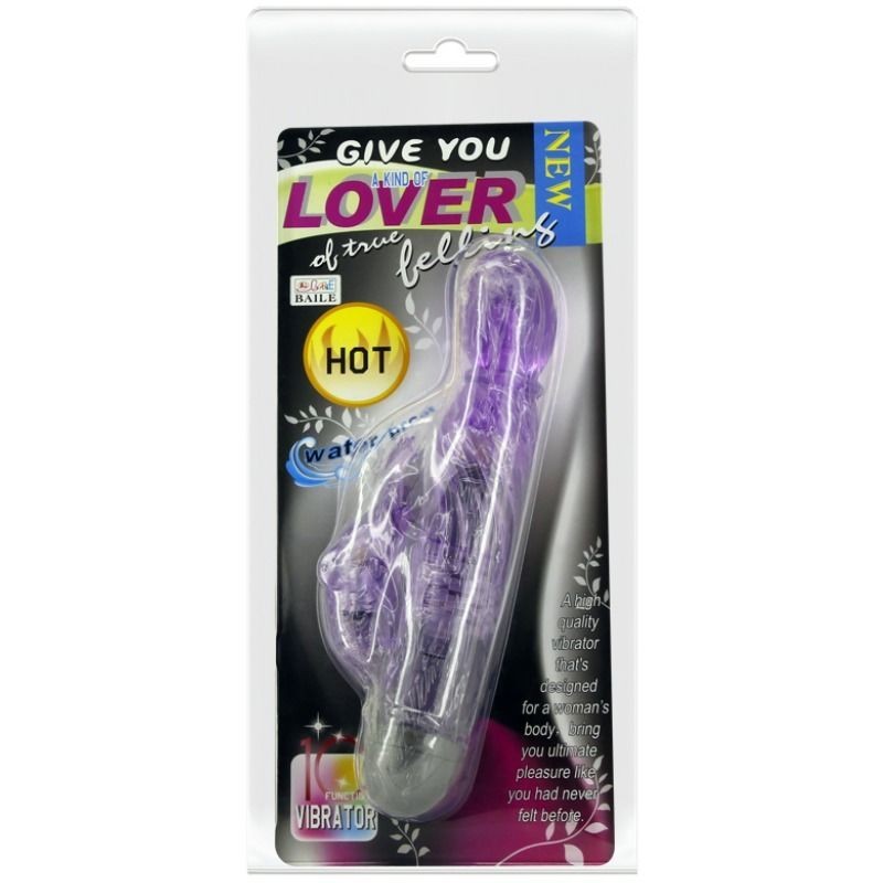 Vibratore Regalati Un Tipo Di Amante Con Rabbit Lilla 10 Modalit - BAILE VIBRATORS - Vibratori Rabbit | erosidea.com