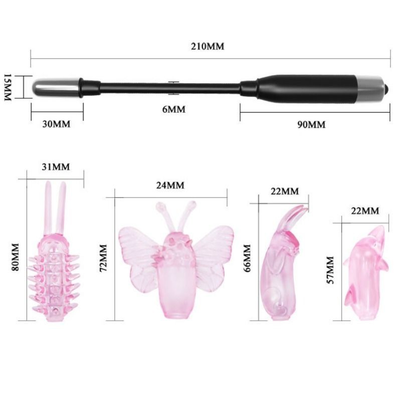 Wand Stimolatore Wizard Con Vibrazione - BAILE STIMULATING - Magic Wand | erosidea.com