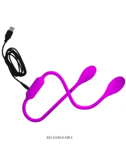 Armony - Vibratore A Mezzaluna Per Coppia Telecomando Viola - ARMONY FOR COUPLES - Vibratori per Coppia | erosidea.com