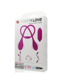 Armony - Vibratore A Mezzaluna Per Coppia Telecomando Viola - ARMONY FOR COUPLES - Vibratori per Coppia | erosidea.com