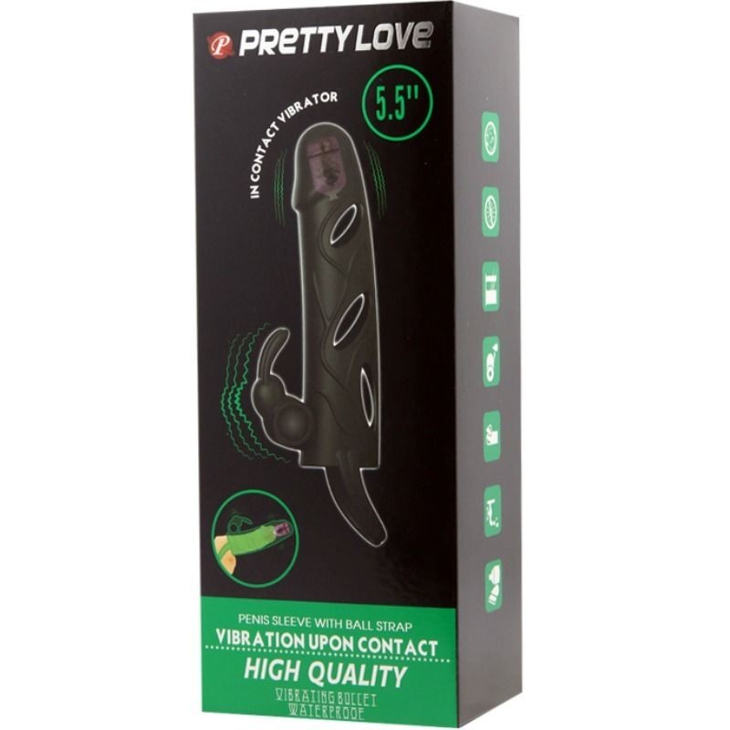 Copertura In Silicone Con Vibrazione 14 Cm 2.0 - PRETTY LOVE - Vibratori | erosidea.com