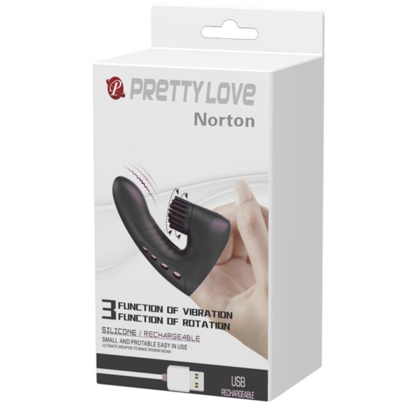 Pretty Love - Vibratore a Ditale Norton Con Rotazione - PRETTY LOVE SMART - Promozioni Erosidea | erosidea.com