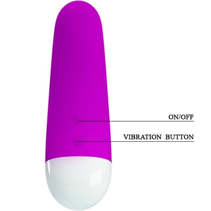 Vibratore Luther Mini 30 Modalit Di Vibrazione - PRETTY LOVE - Vibratori | erosidea.com