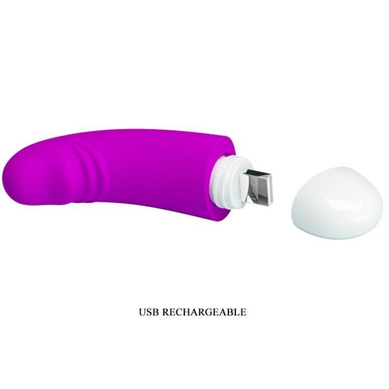 Vibratore Luther Mini 30 Modalit Di Vibrazione - PRETTY LOVE - Vibratori | erosidea.com