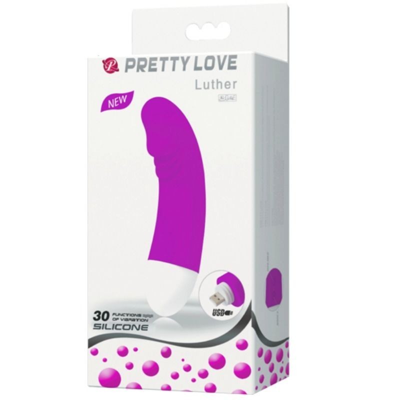 Vibratore Luther Mini 30 Modalit Di Vibrazione - PRETTY LOVE - Vibratori | erosidea.com