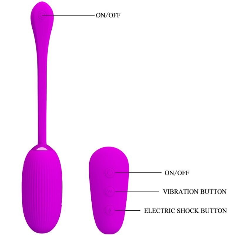 Pretty Love - Shock Fun Uovo Vibrante Ed Elettroshock - PRETTY LOVE SMART - Vibratori | erosidea.com