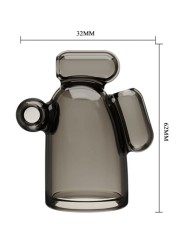 Baile - Copertura Vibrante Cappuccio Vibrante In Cristallo I - BAILE FOR HIM - Guaine e Prolunghe | erosidea.com