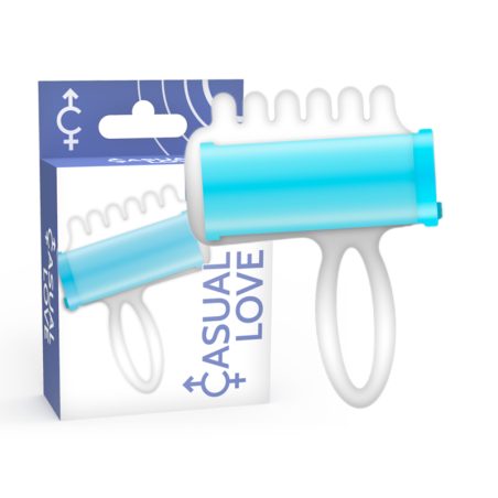 Casual Love - Stimolatore A Dita Blu - CASUAL LOVE - Stimolatori | erosidea.com