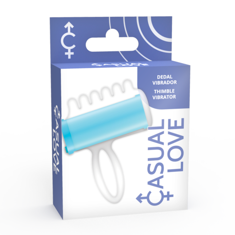 Casual Love - Stimolatore A Dita Blu - CASUAL LOVE - Stimolatori | erosidea.com