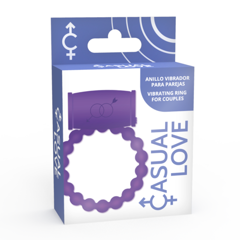 Casual Love - Anello Vibratore Per 25 Coppie Viola - CASUAL LOVE - Vibratori | erosidea.com