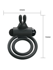 Vibratore Anello In Silicone Osmond - PRETTY LOVE - Vibratori | erosidea.com