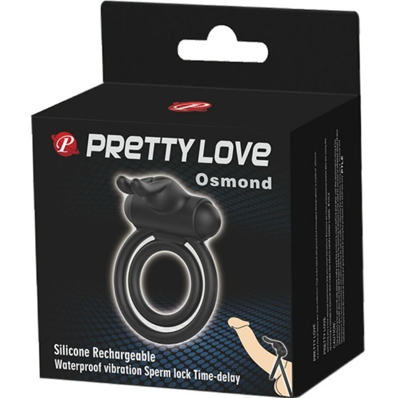 Vibratore Anello In Silicone Osmond - PRETTY LOVE - Vibratori | erosidea.com