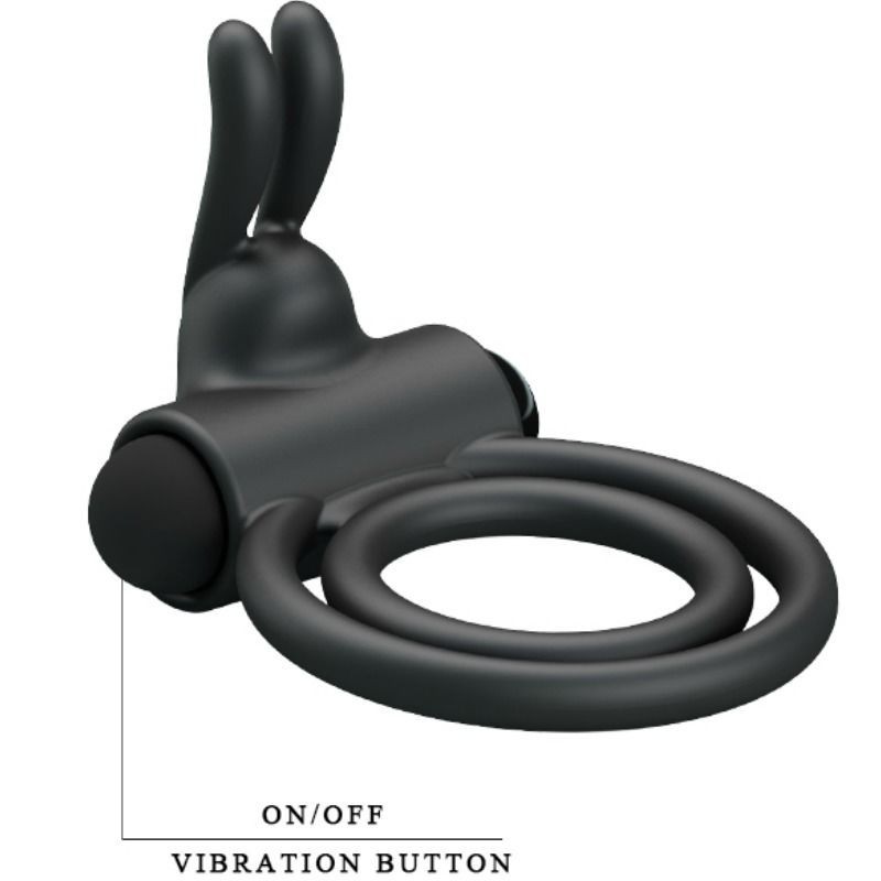 Vibratore Anello In Silicone Osmond - PRETTY LOVE - Vibratori | erosidea.com