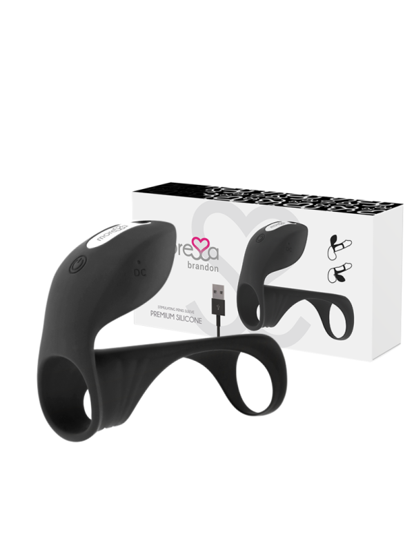 Vibratore Moressa Anello Brandon Con Coperchio - MORESSA - Vibratori | erosidea.com