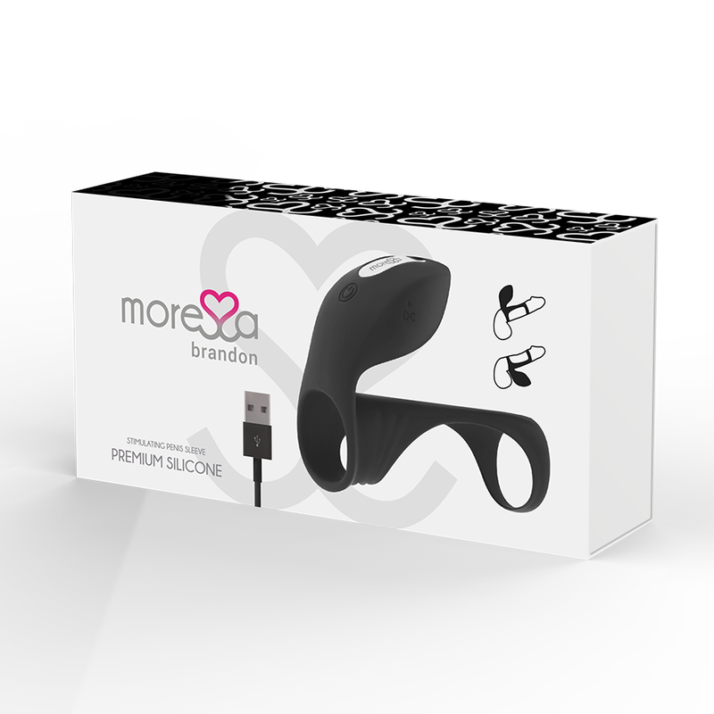 Vibratore Moressa Anello Brandon Con Coperchio - MORESSA - Vibratori | erosidea.com