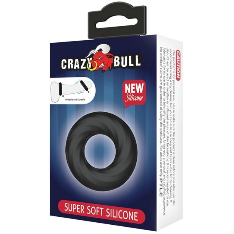 Crazy Bull - Anello In Silicone A Spirale - CRAZY BULL - Anelli Fallici | erosidea.com
