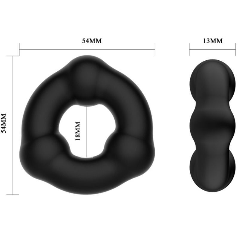 Crazy Bull - Anello In Silicone Super Morbido Con Noduli - CRAZY BULL - Anelli Fallici | erosidea.com