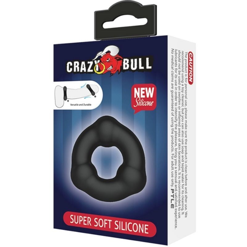 Crazy Bull - Anello In Silicone Super Morbido Con Noduli - CRAZY BULL - Anelli Fallici | erosidea.com
