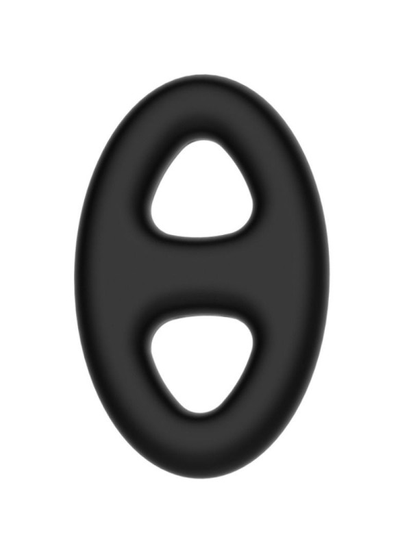 Crazy Bull - Anello Doppio Ovale In Silicone - CRAZY BULL - Anelli Fallici | erosidea.com