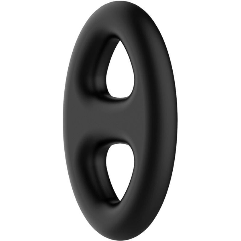 Crazy Bull - Anello Doppio Ovale In Silicone - CRAZY BULL - Anelli Fallici | erosidea.com