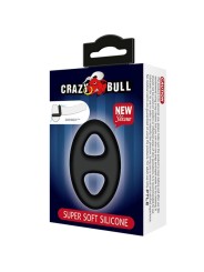 Crazy Bull - Anello Doppio Ovale In Silicone - CRAZY BULL - Anelli Fallici | erosidea.com