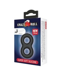 Crazy Bull - Anello In Silicone Doppio Infinito - CRAZY BULL - Anelli Fallici | erosidea.com