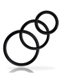 Addicted Toys - Set Di Anelli Per Pene Nero - Addicted Toys - Anelli Fallici | erosidea.com