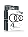 Addicted Toys - Set Di Anelli Per Pene Nero - Addicted Toys - Anelli Fallici | erosidea.com