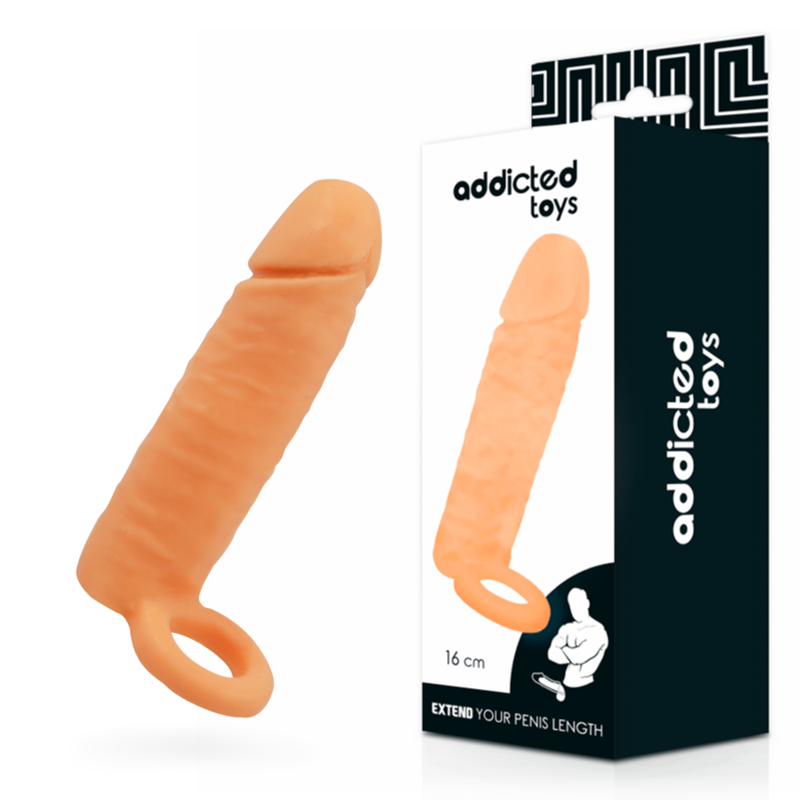 Addicted Toys - Estendono Il Tuo Pene 16 Cm - Addicted Toys - Guaine e Prolunghe | erosidea.com