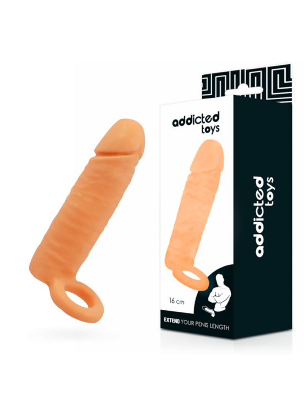 Addicted Toys - Estendono Il Tuo Pene 16 Cm - Addicted Toys - Guaine e Prolunghe | erosidea.com