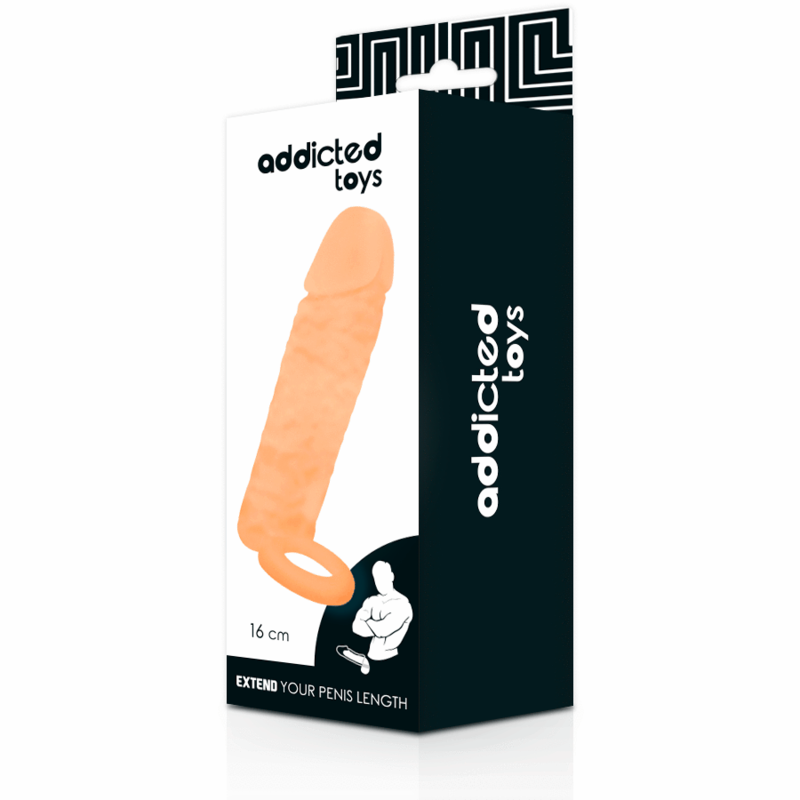 Addicted Toys - Estendono Il Tuo Pene 16 Cm - Addicted Toys - Guaine e Prolunghe | erosidea.com