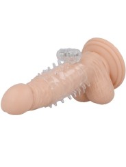 Vibratore Casual Love Copertura Per Pene Trasparente Con Anello - CASUAL LOVE - Guaine e Prolunghe | erosidea.com