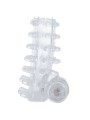 Vibratore Casual Love Copertura Per Pene Trasparente Con Anello - CASUAL LOVE - Guaine e Prolunghe | erosidea.com