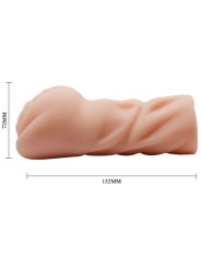Masturbatore Crazy Bull Vagina Mavis 15.2 Cm - CRAZY BULL - Masturbatori Vagina | erosidea.com