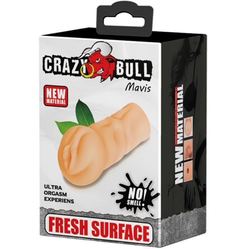 Masturbatore Crazy Bull Vagina Mavis 15.2 Cm - CRAZY BULL - Masturbatori Vagina | erosidea.com