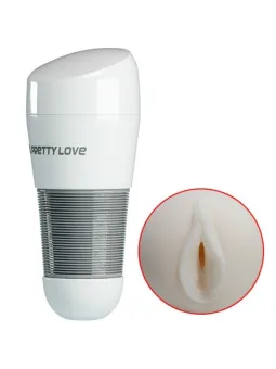 Pretty Love - Masturbatore Vagina Bianco Kitty