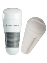 Pretty Love - Masturbatore Vagina Bianco Kitty - PRETTY LOVE MALE - Masturbatori Vagina | erosidea.com