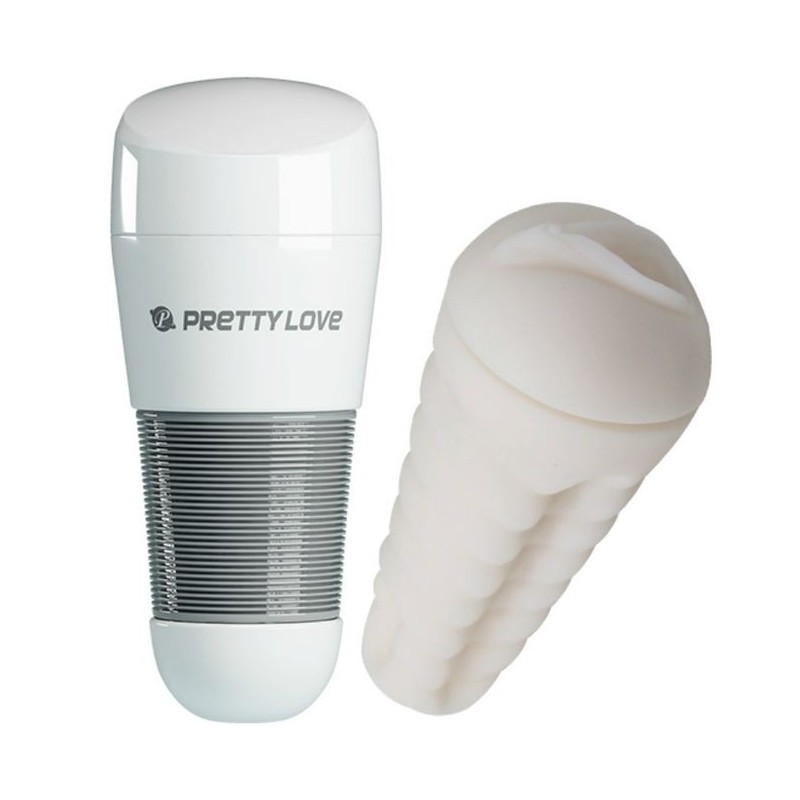 Pretty Love - Masturbatore Vagina Bianco Kitty - PRETTY LOVE MALE - Masturbatori Vagina | erosidea.com