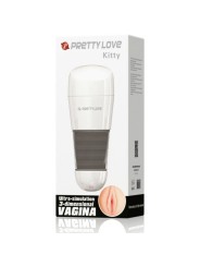 Pretty Love - Masturbatore Vagina Bianco Kitty - PRETTY LOVE MALE - Masturbatori Vagina | erosidea.com